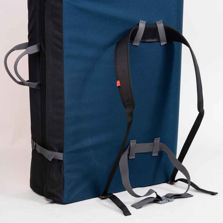 alpkit origin bouldering mat boulder pad backpack straps