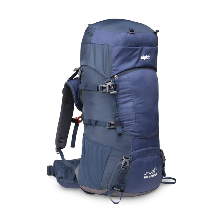 alpkit pacific crest 55 litre in nemo - closed