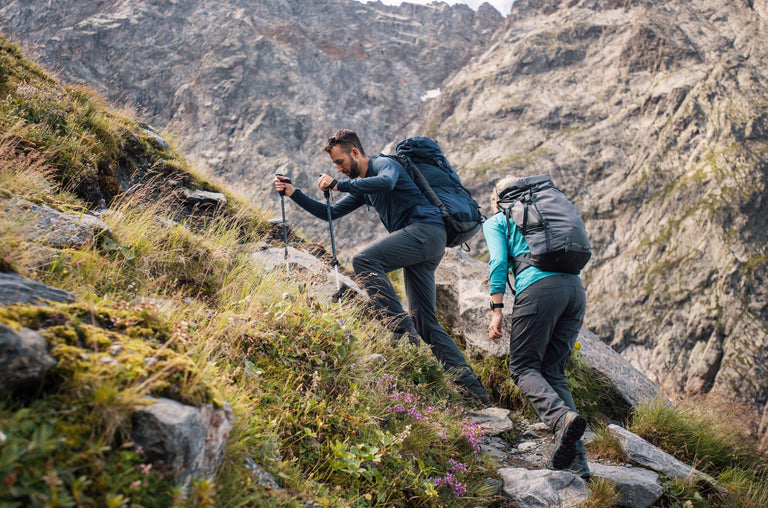 pacific crest backpack - action