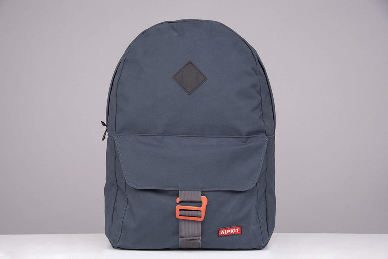 Alpkit pelmo wax cotton pack in denim front - closed