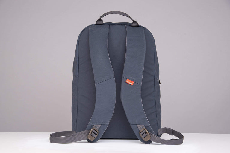 Alpkit pelmo wax cotton pack in denim back - closed