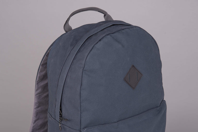 Alpkit pelmo wax cotton pack in denim zip - closed