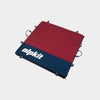 alpkit thud bouldering mat taco style boulder pad in merlot