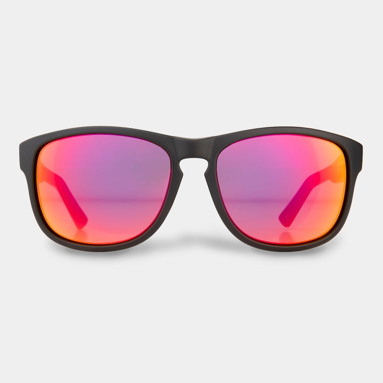 alpkit raft sunglasses in black front