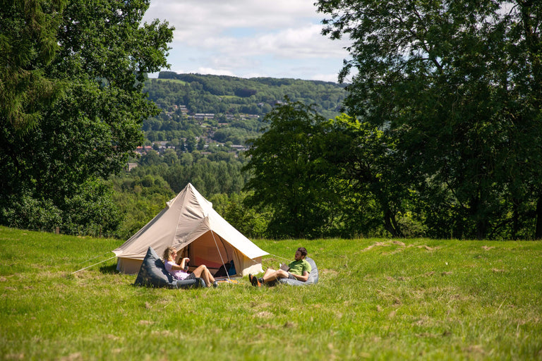 Alpkit roundhouse organic cotton bell tent inner - action