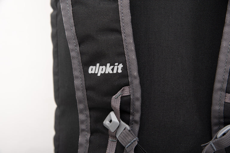 alpkit traverse backpack logo