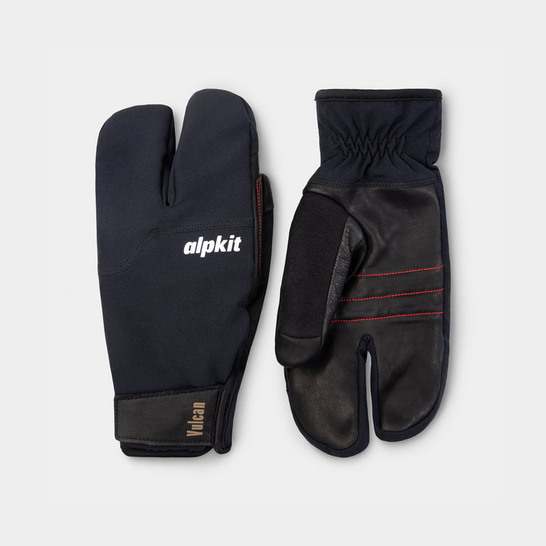 alpkit vulcan glove in black