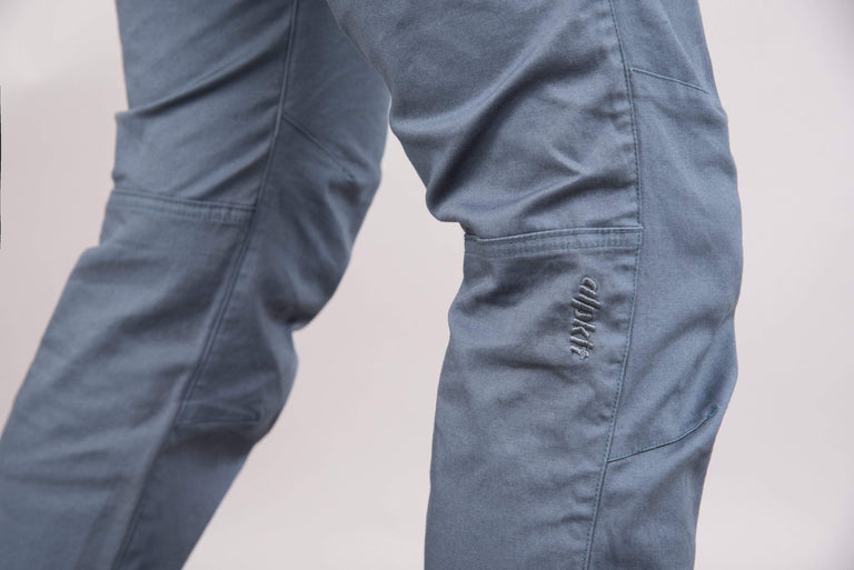 alpkit womens bloc pants in slate logo