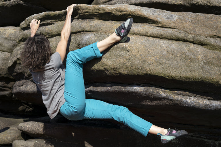 alpkit womens bloc pants - action