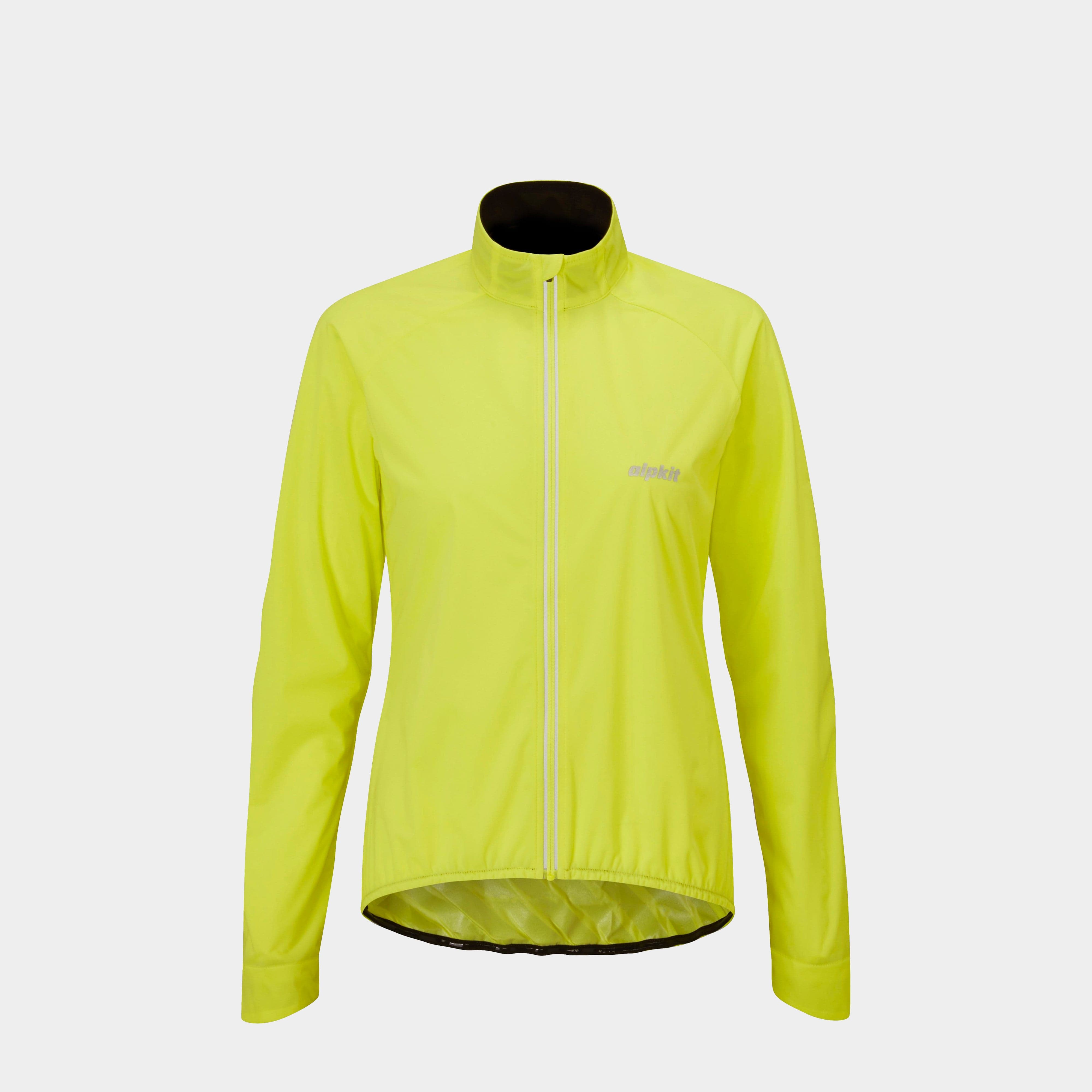 Yellow cycling hot sale jacket women's