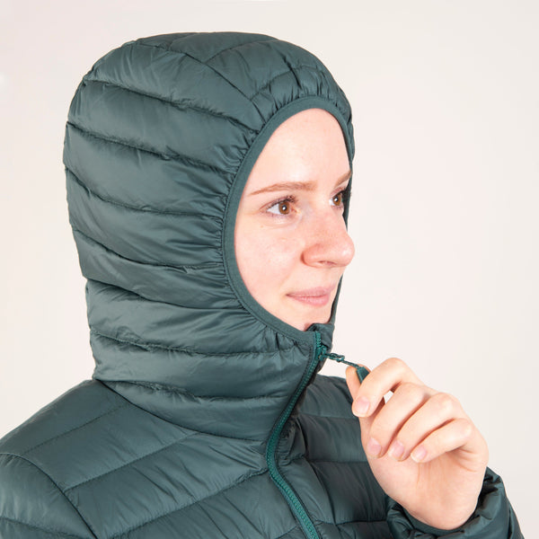 Filoment Hoody | Women's Ultralight Insulated Micro-Baffle Down Jacket