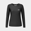 alpkit hurley womens swimming top in black