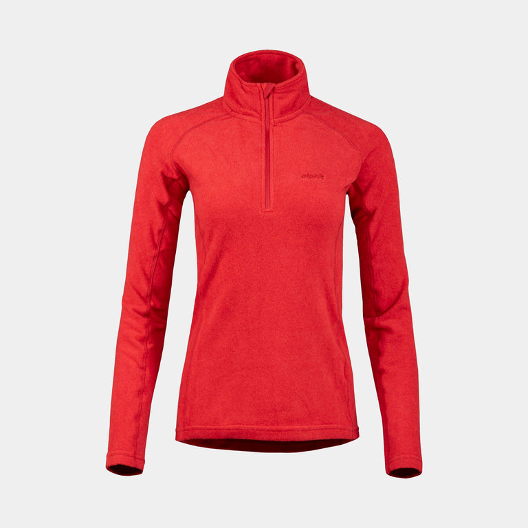 Alpkit women's Kelpie fleece in Chilli - closed