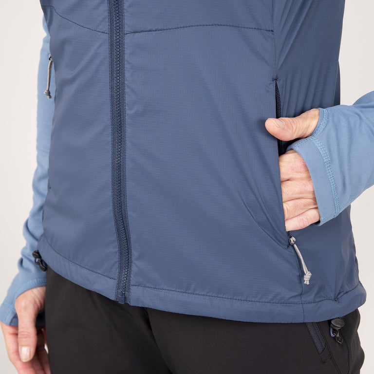 womens alpkit morphosis vest pocket