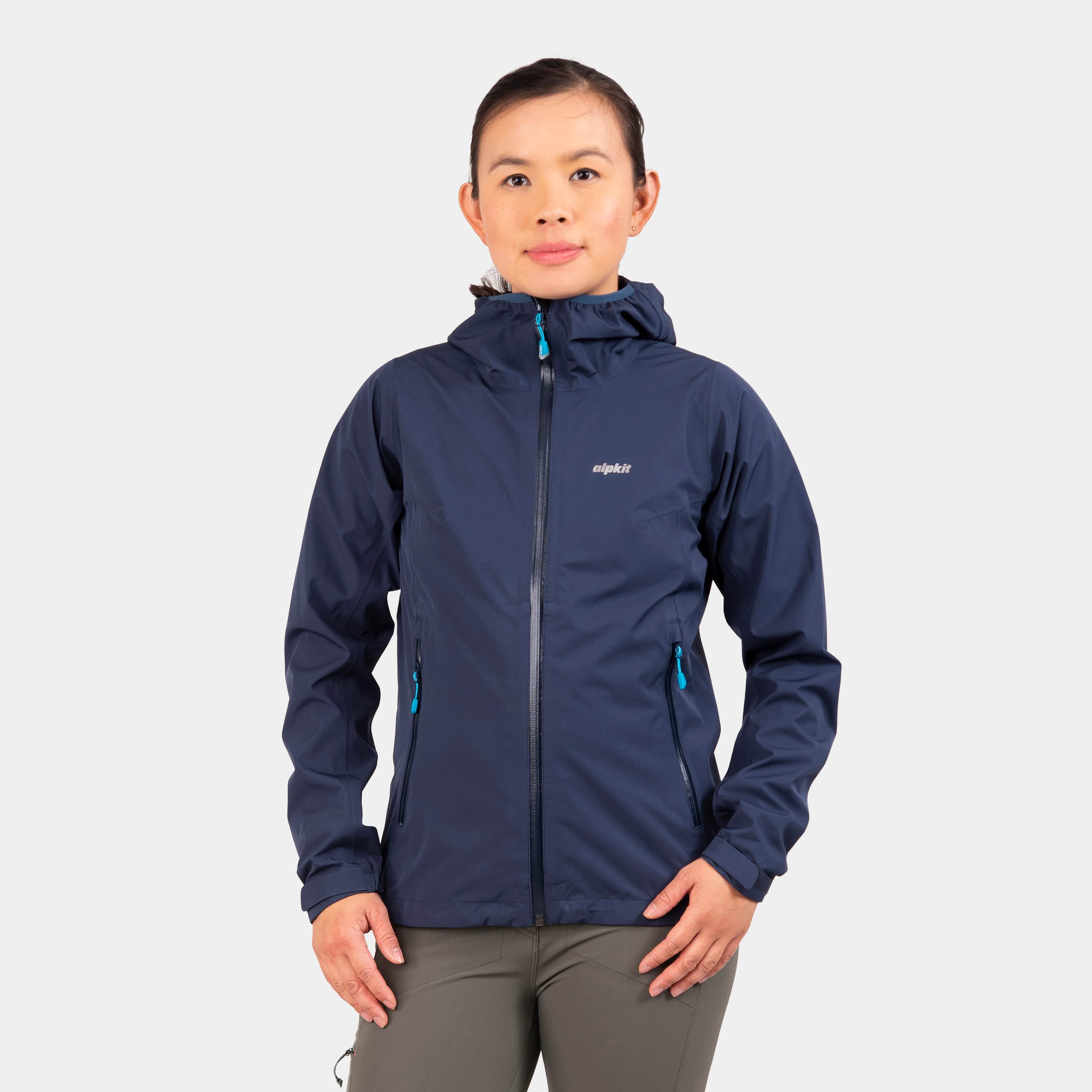 Womens fully hot sale waterproof jacket