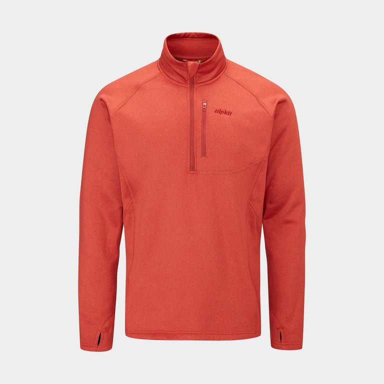 Alpkit Yakutian men's fleece in Brick red